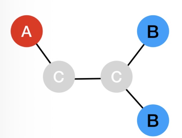 <p><u>Multiplicity / J Coupling</u></p><p>Explain what the multiplicity will be like for H<sub>A</sub> in the following molecule</p>