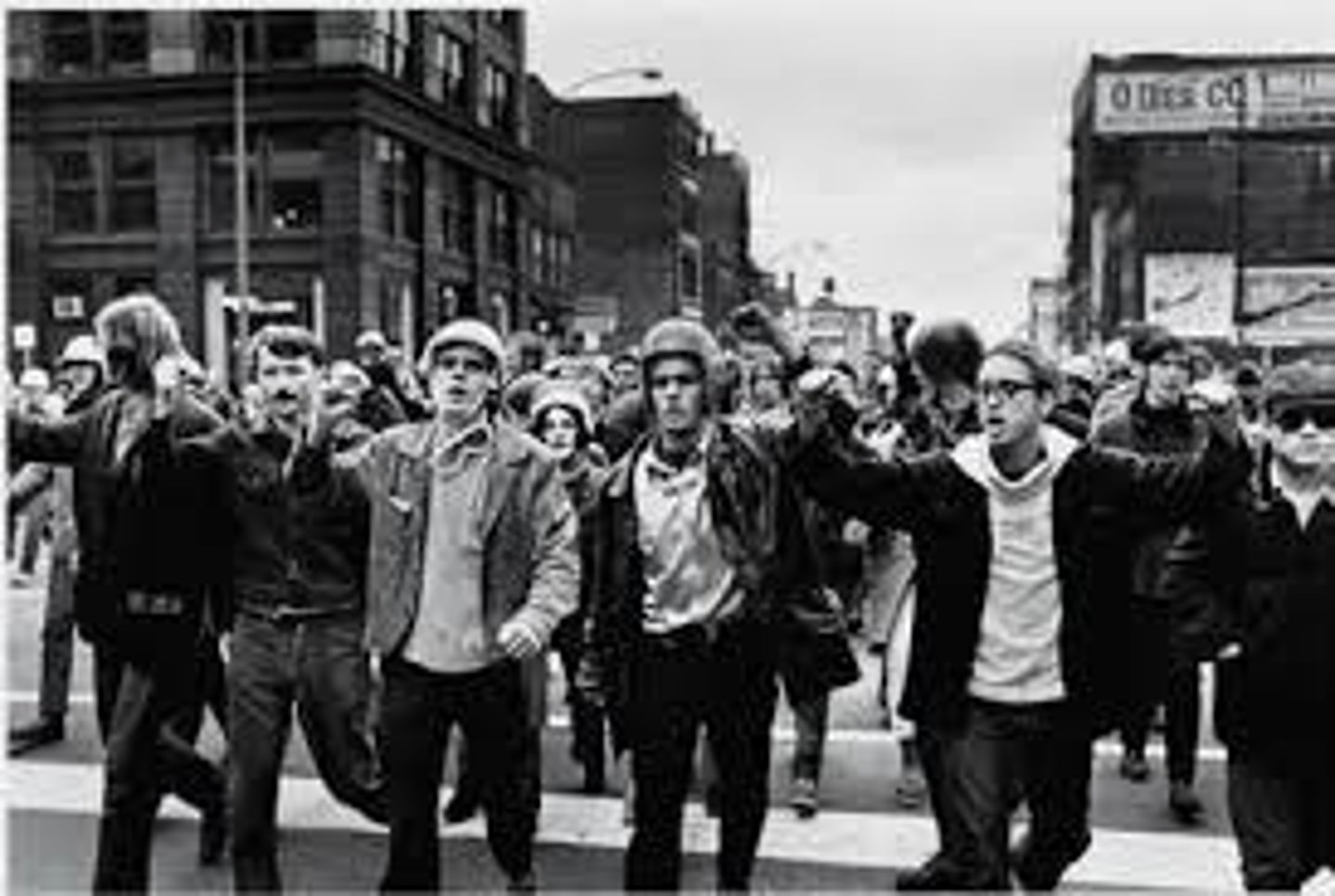 <p>a radical protest group apart of the student democratic gov program</p>