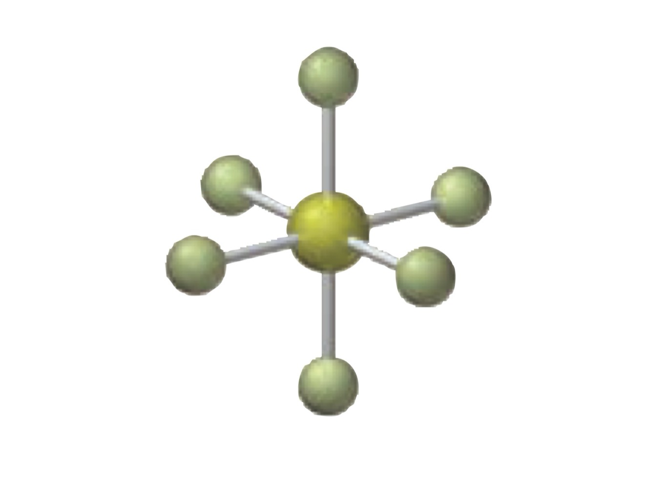 <p>Octahedral.</p>