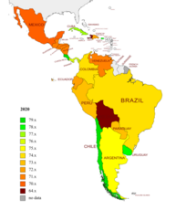 <p>Latin American - Mexico, South America</p>