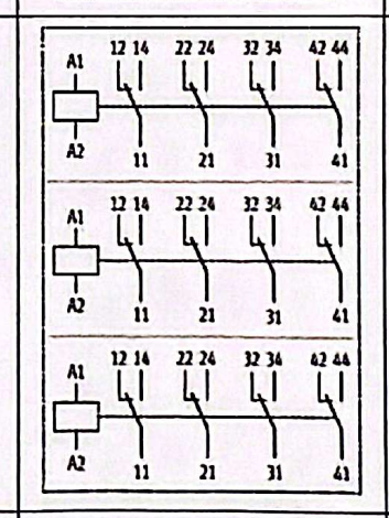 <p>Relay, three-fold</p>