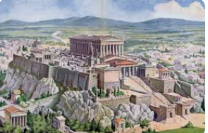 <p>Die Akropolis / acrópolis</p>
