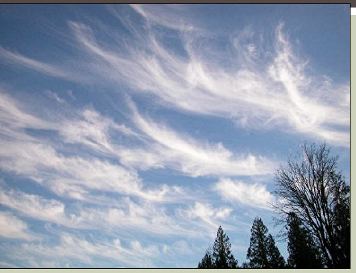 <p>Type of Cloud </p>