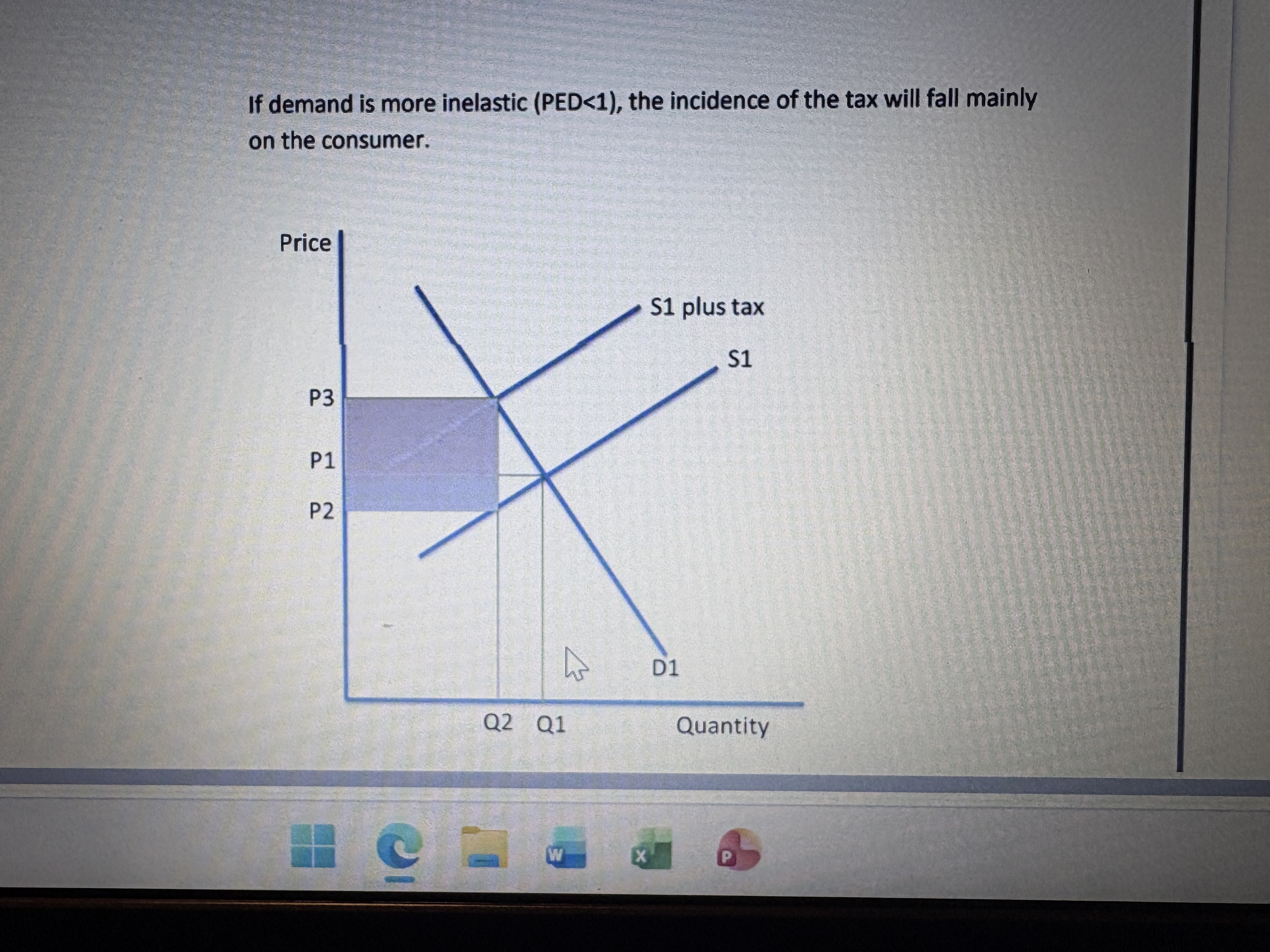 <p>Consumer. But also some on the supplier </p>