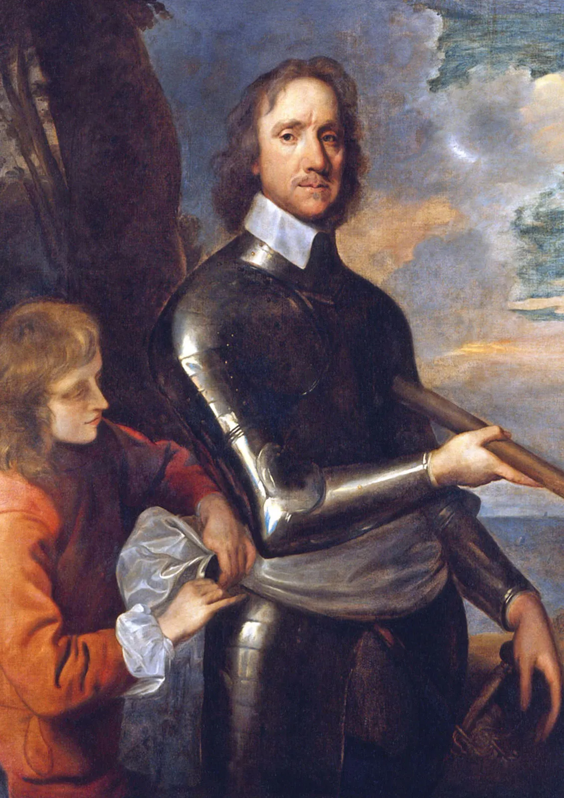 <p>Oliver Cromwell's Roundheads in Parliament win the English Civil War, Mercantilist English Navigation Acts, Hobbes' Leviathan</p>