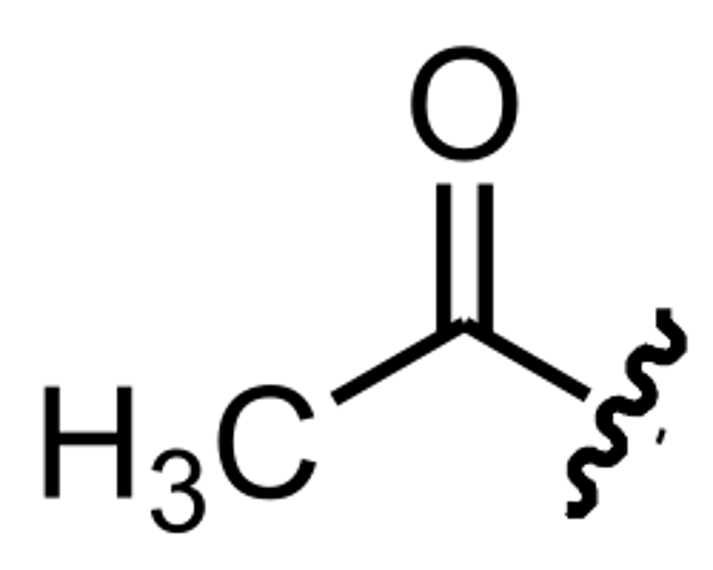 <p>In organic chemistry, acetyl is a functional group, the acyl with chemical formula CH3CO. It is sometimes represented by the symbol Ac (not to be confused with the element actinium). The acetyl group contains a methyl group single-bonded to a carbonyl.</p>