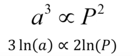 <p>The squares of orbital periods of the planets are proportional to the cubes of the semi-major axes of their orbits</p>