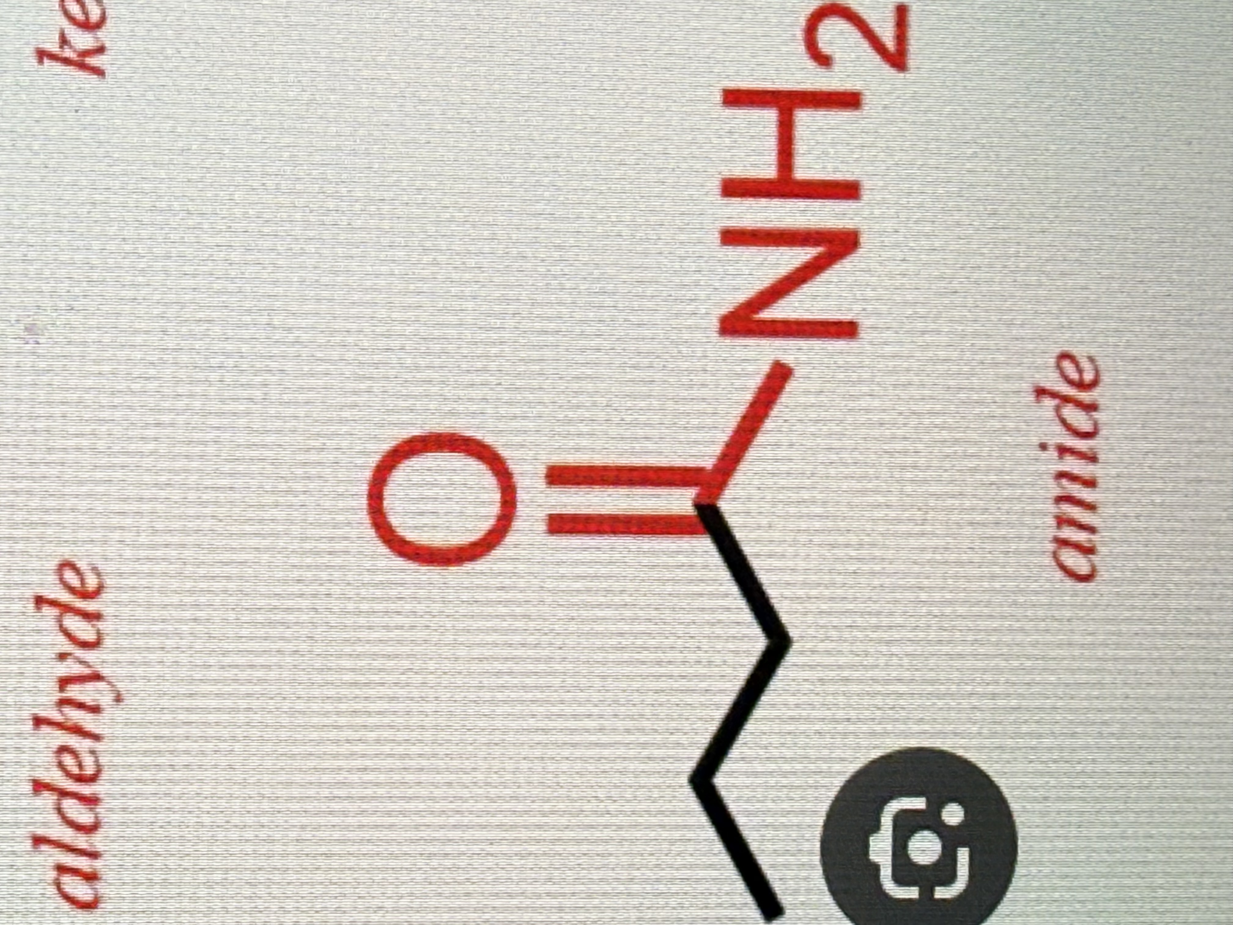 <p>Amine and ketone had a baby</p>
