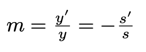 <p>The factor increase or decrease in the size (magnification, m) where y<span style="line-height: normal;">′</span>is the image height and y is the object height. Because the angle of incidence and the angle of reflection is the same.</p>