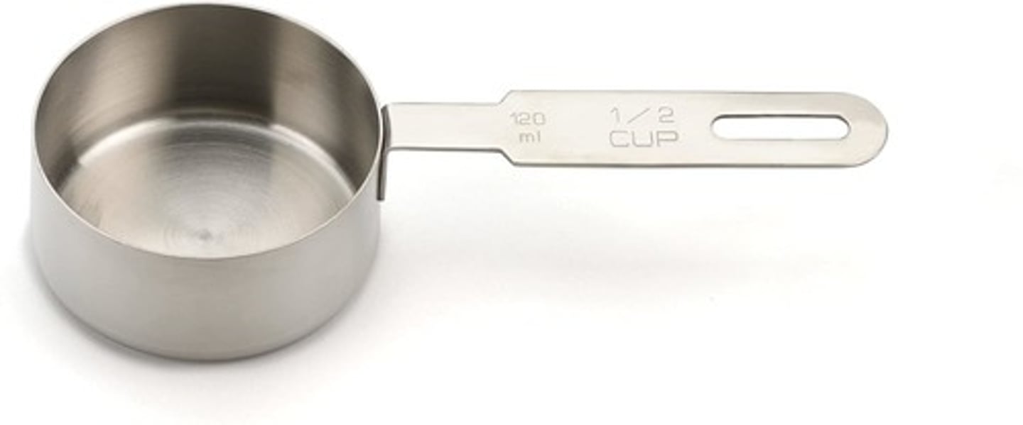 <p>1/2 cup</p>