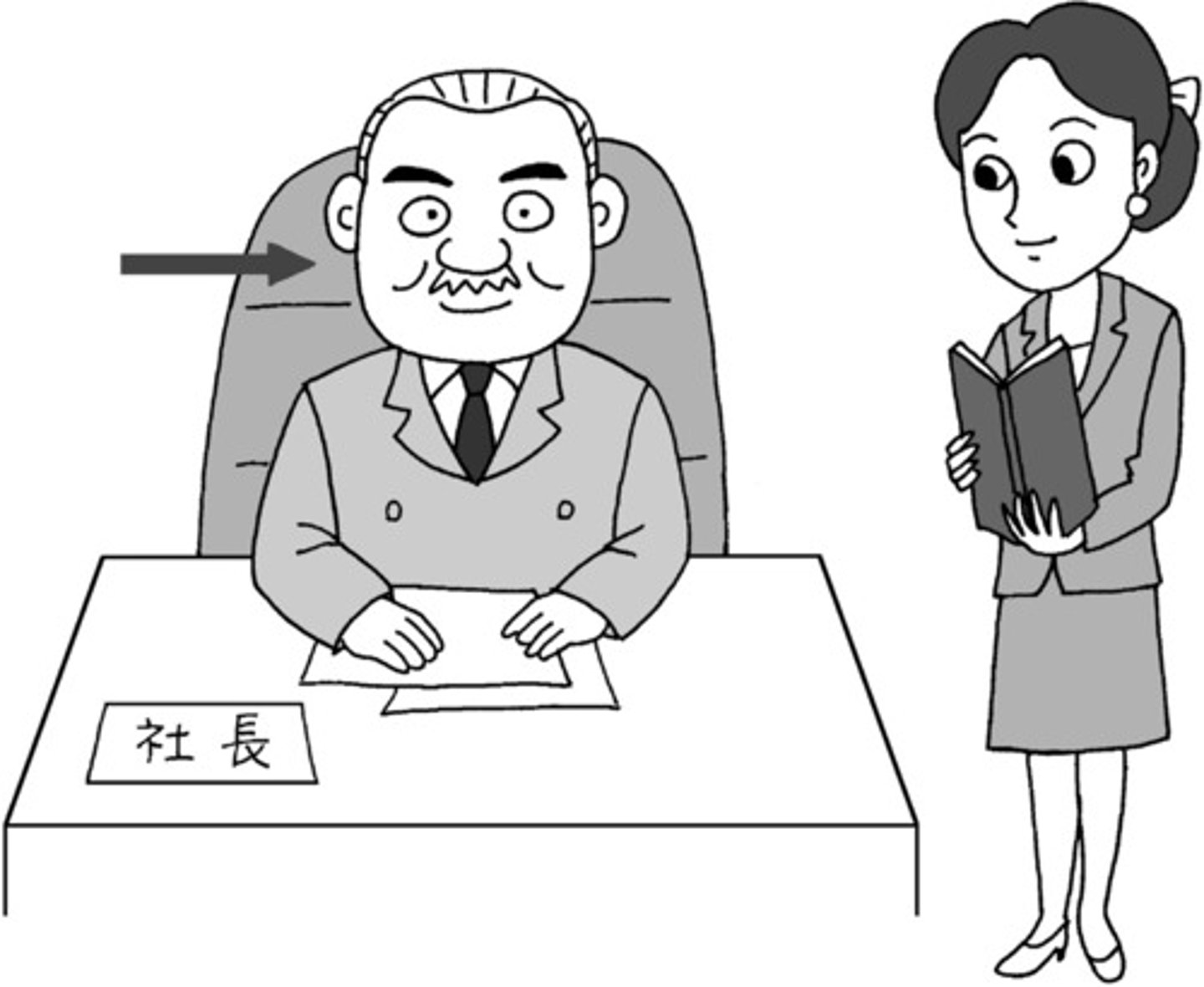 <p>President of a company</p>