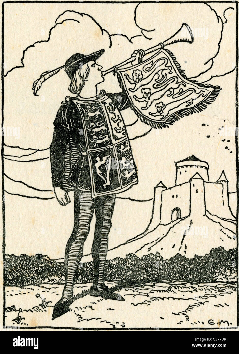<p> messengers sent by monarchs or noblemen to convey messages or proclamations</p><p>often wore- Cote Hardie, Chaperone w/ Liripipe, Lappets</p>