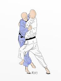 <p>Wenn Uke links vorsteigt, steigt Tori rechts diagonal entgegen und hängt sich mit dem linken Bein in Ukes rechtes Bein und verlagert sein Gewicht auf Uke. Nachdem das Gleichgewicht gebrochen ist kniet Tori auf das rechte Bein ab.</p>
