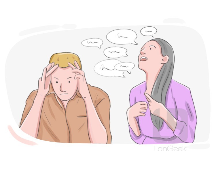 <p>turn a deaf ear to smth</p>