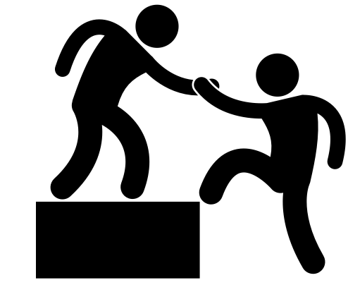 <p>working to support groups who face discrimination, especially when one is not a member of that group.</p>