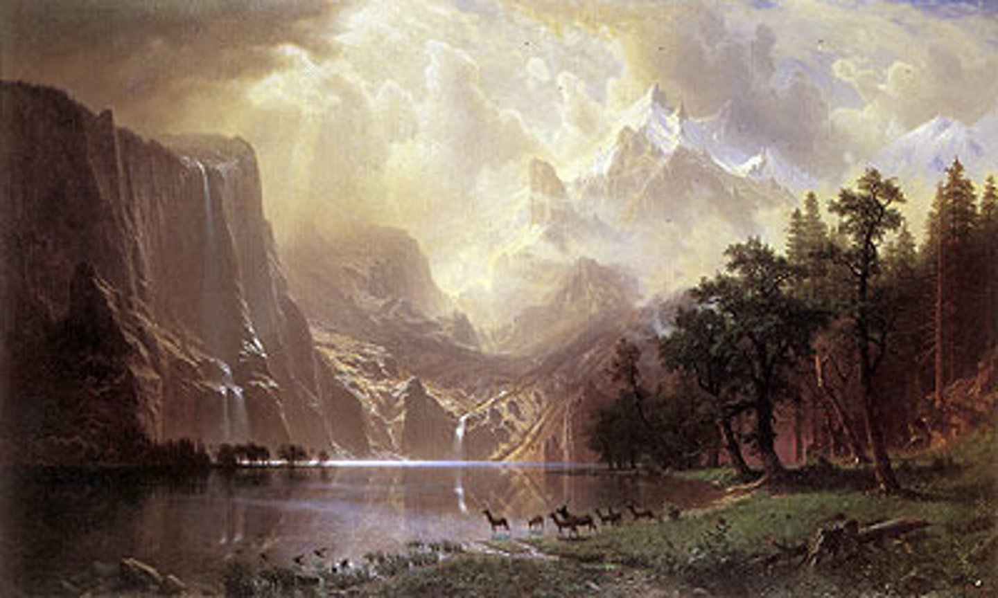 <p>Appeal to emotion rather than reason, interest in nature (rural/good city/bad), interest in the picturesque and unusual, a spirit of nationalism</p>