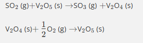 <p><span><span>In this reaction, vanadium pentoxide is…</span></span></p>