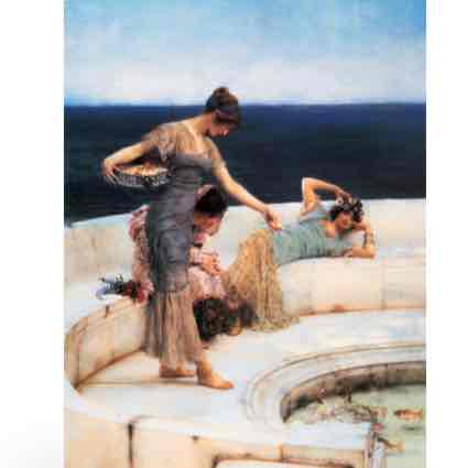 <p>Sir Lawrence Alma-Tadema Painting</p>