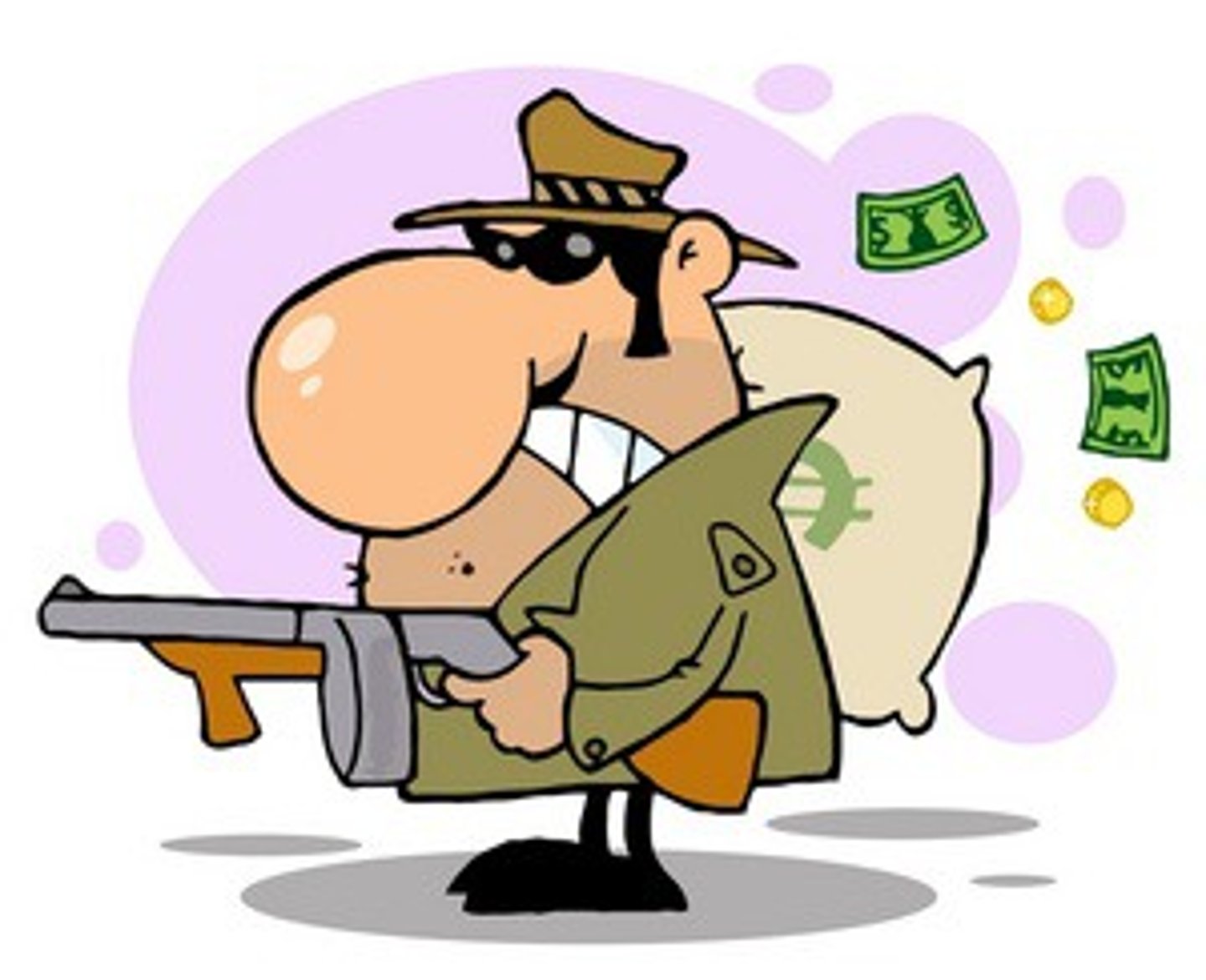 <p>(n.) a bandit, robber, outlaw, highwayman</p>