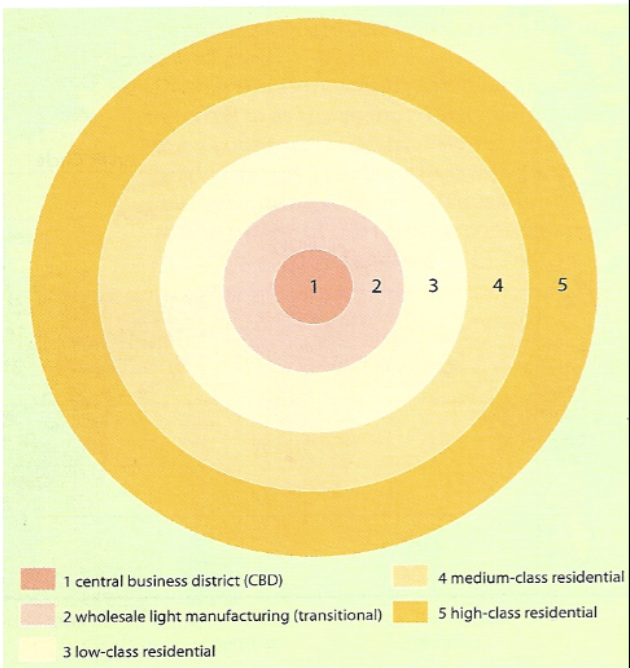 <p>Burgess 5 zones.</p>