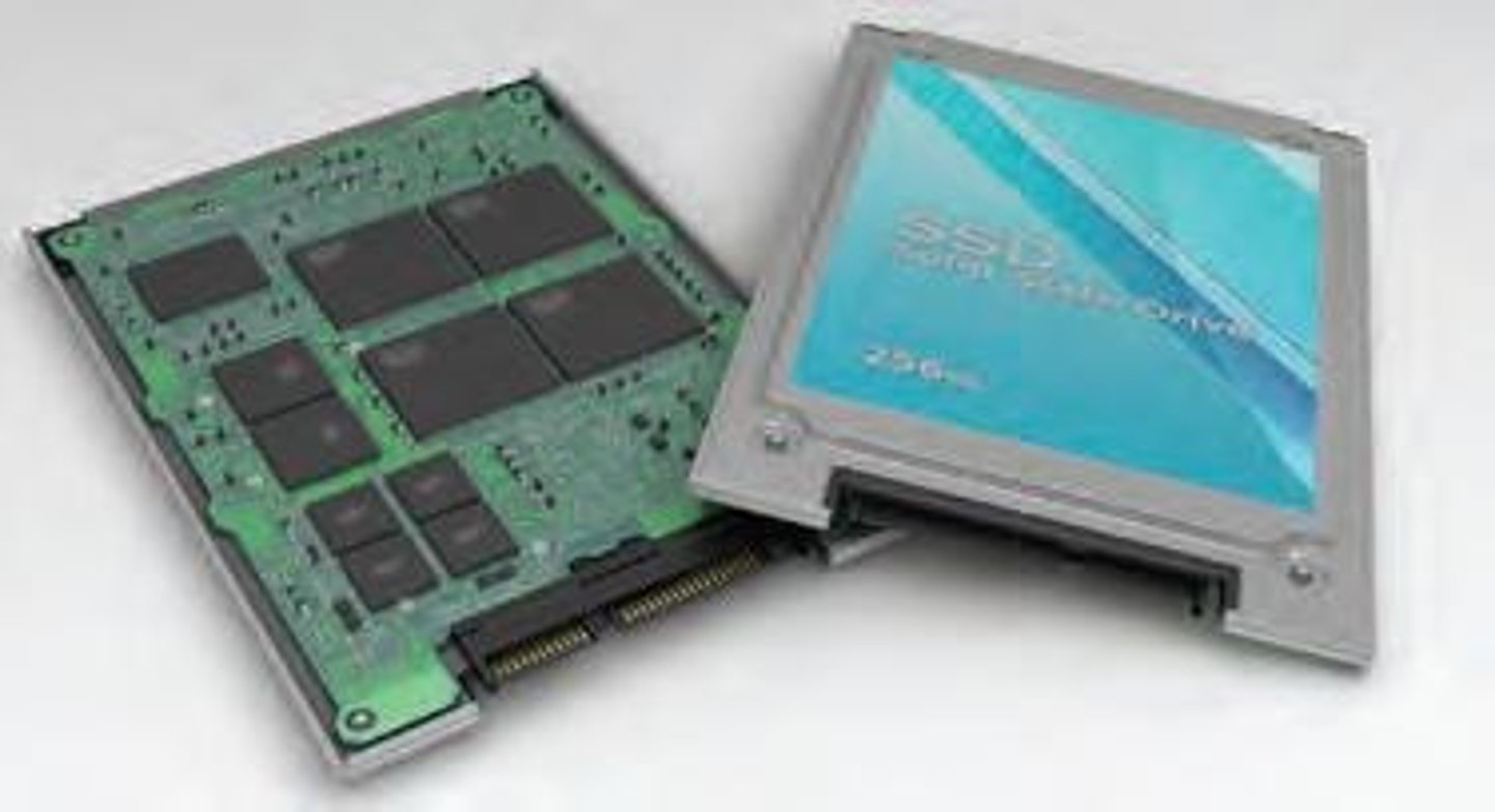<p>A type of storage device that uses flash memory.</p>
