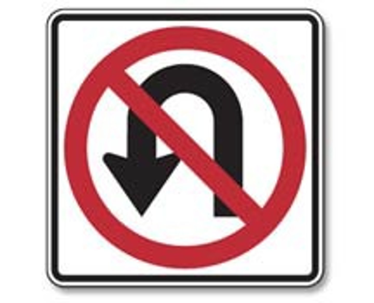 <p>No U-Turn</p>