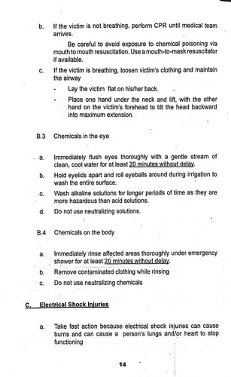 <p>Always use a fume hood when performing experiments that produce obnoxious and toxic fumes.</p>