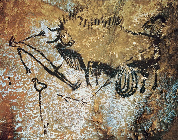 Lascaux, Hall of the Bulls, Prehistory
