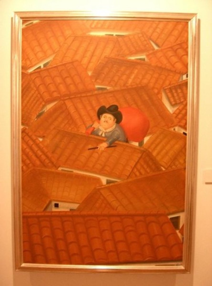 <p>un hombre que roba</p><p>(male thief)</p>