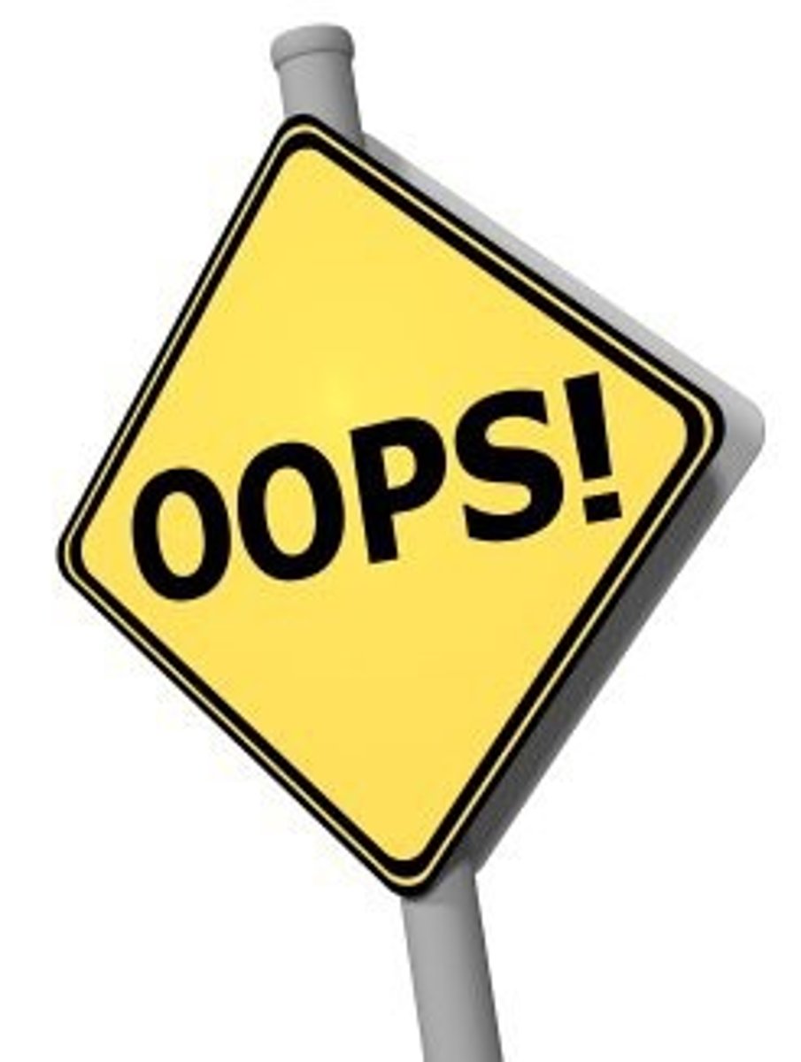 <p>to make mistakes</p>