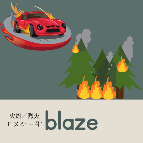 <p>blaze</p>