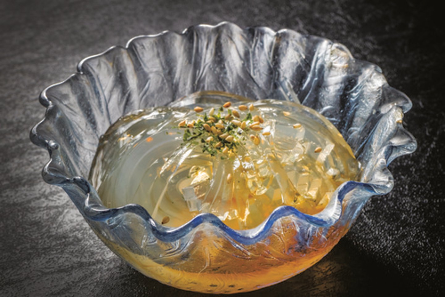 <p>seaweed jelly</p>