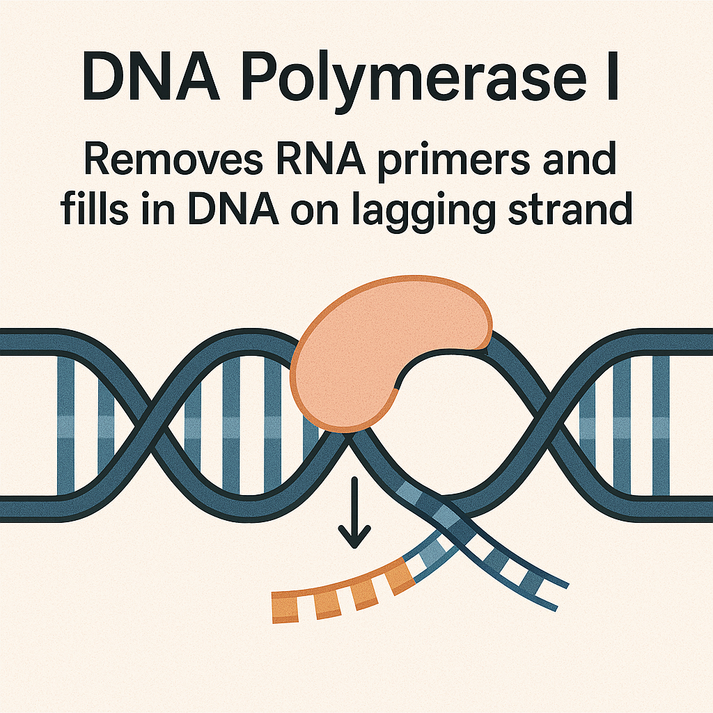 <p>DNA Polymerase I</p>