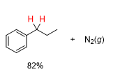 <p>whats the reagent from a hydrazone to in a Wolff Kishner Reduction </p>