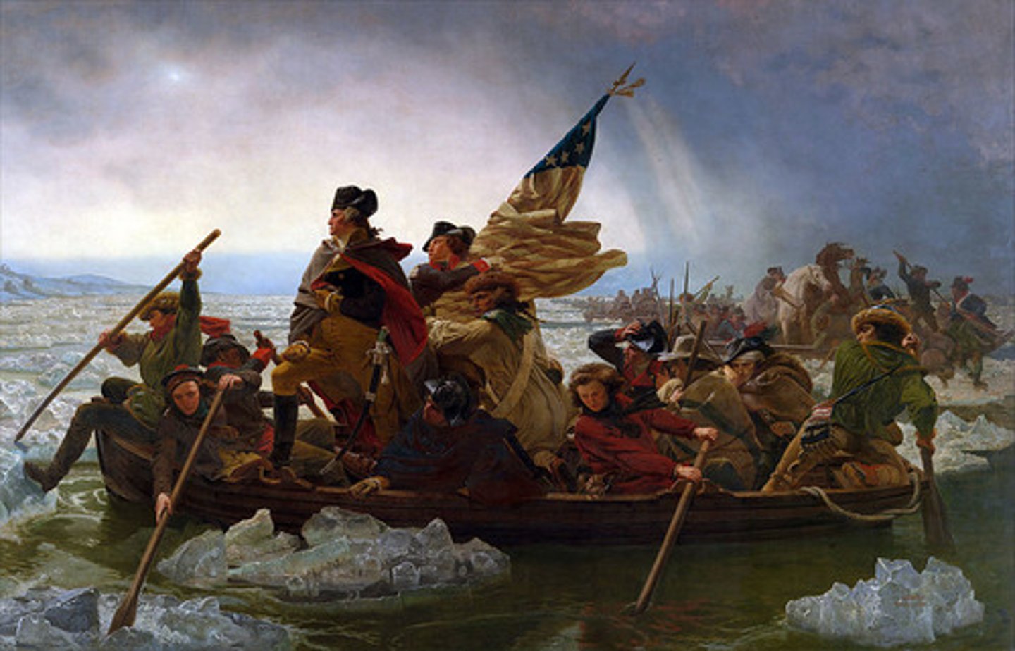 <p>Washington Crossing the Delaware</p>