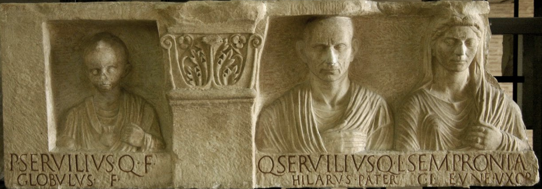 <p><span style="background-color: transparent;"><span>Funerary Relief of the Servilii located in Rome is dated to…</span></span></p>