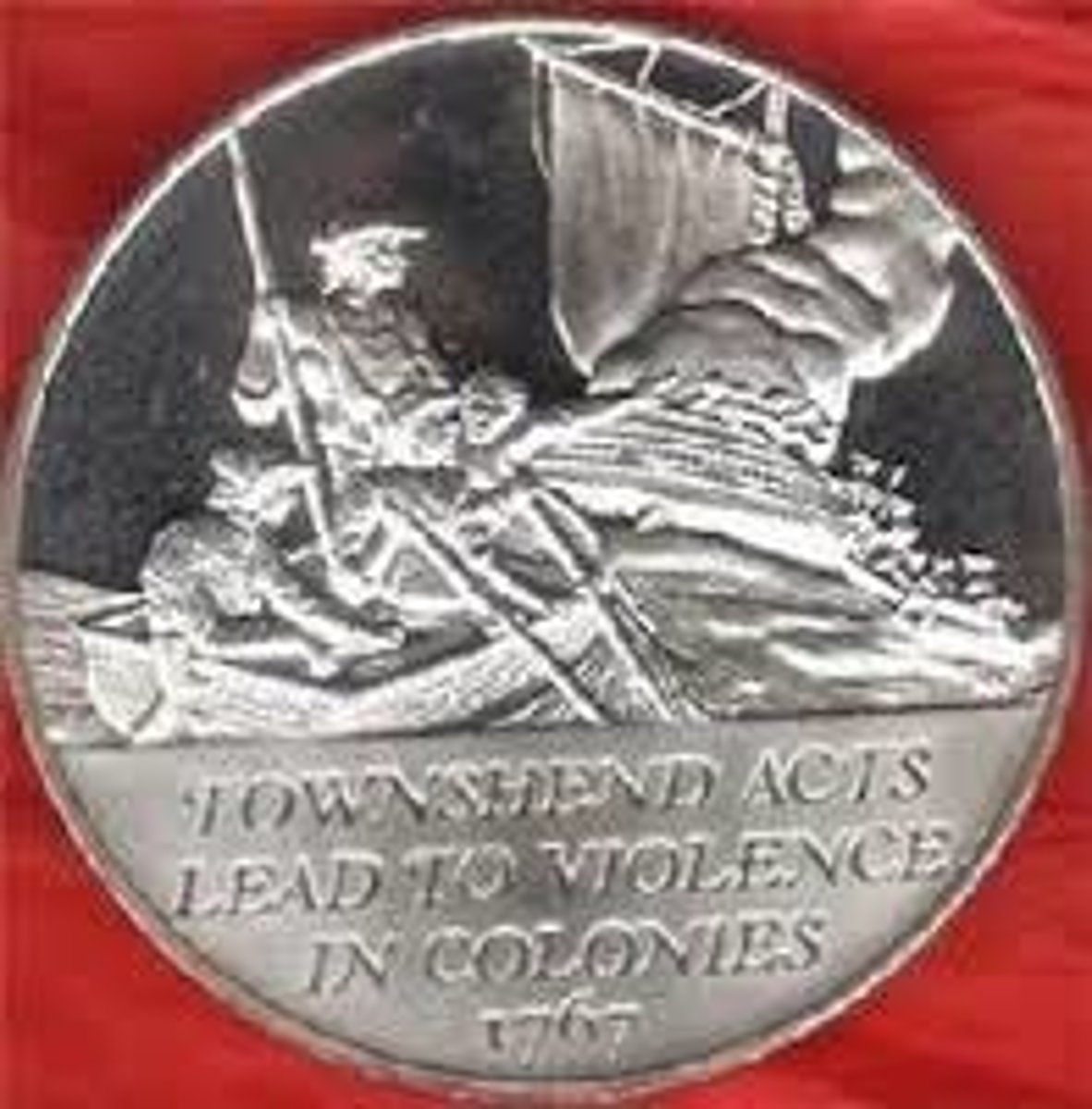 <p>Duties (taxes) on glass, lead, paint, paper and tea to help pay for military costs and salaries of colonial governors.</p>