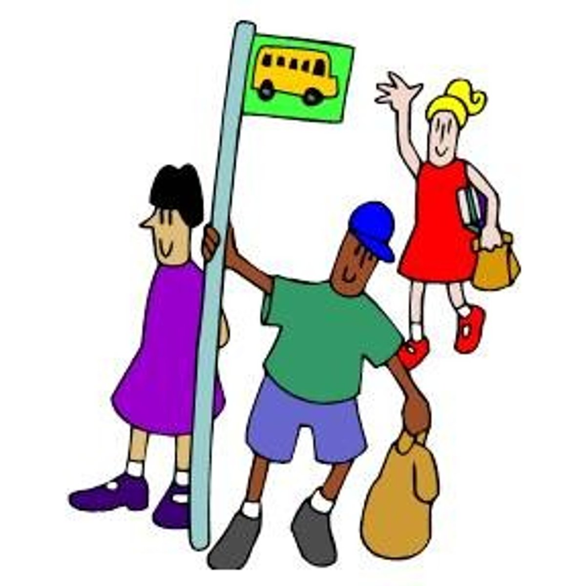 <p>bus stop, subway stop</p>