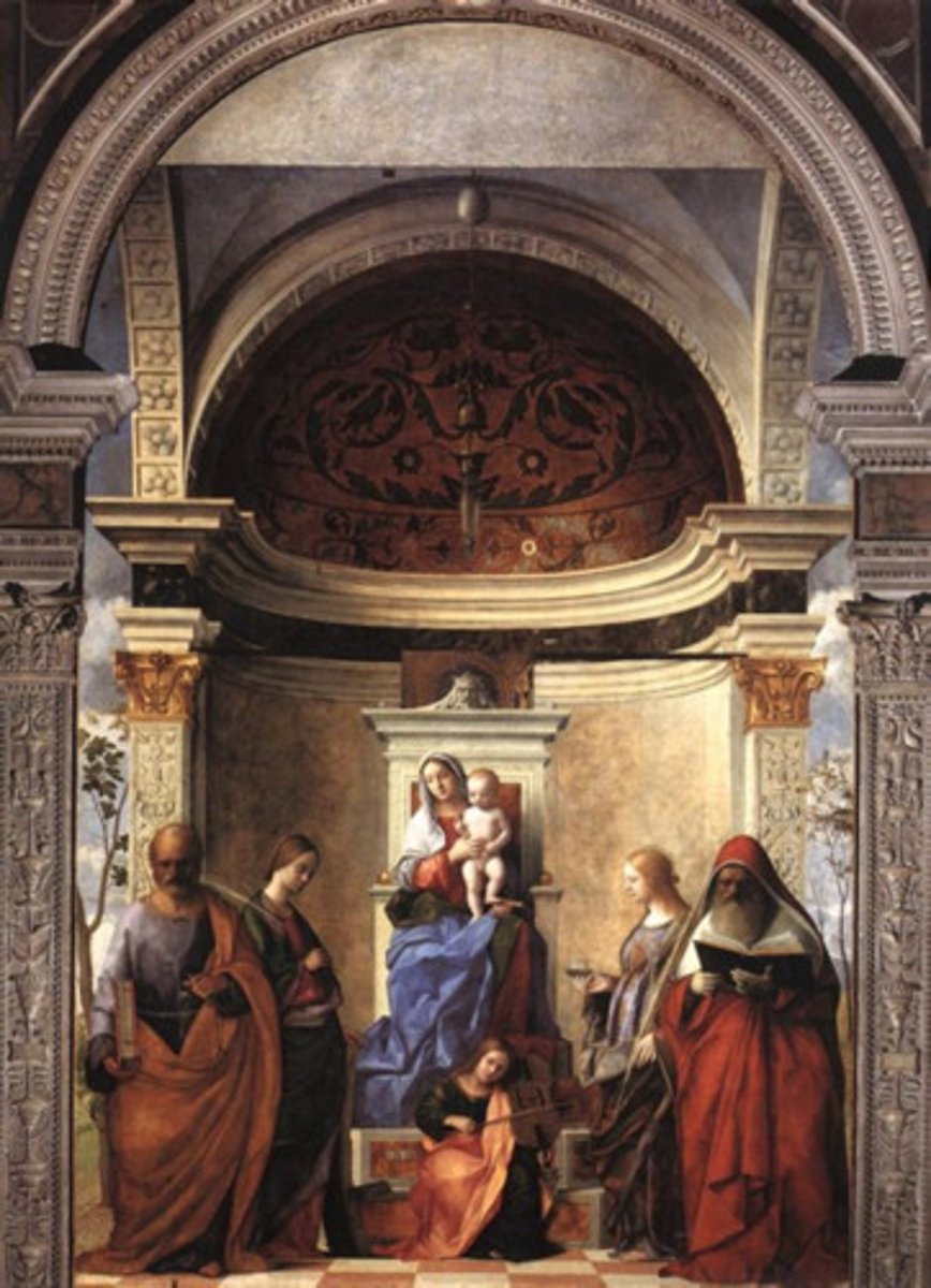 <p>Giovanni Bellini, 1505, venetians, high ren</p>