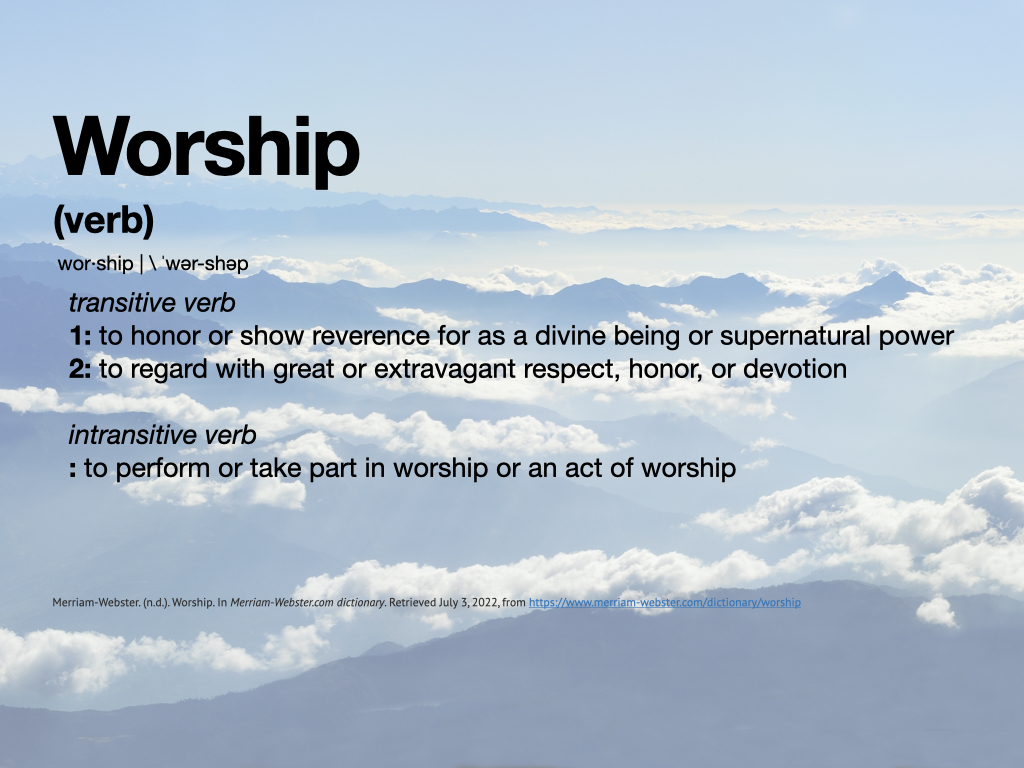 <p><span style="background-color: transparent;">to worship</span></p>