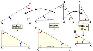 <p>used for right triangles and similar figures</p>