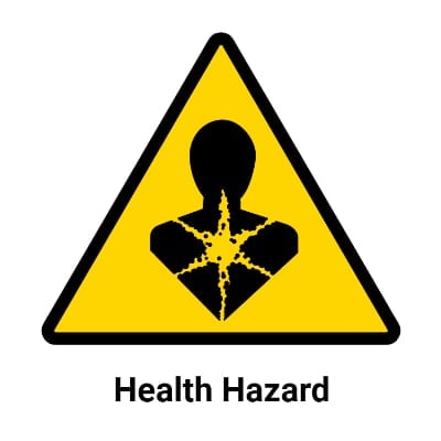 <p><strong>Health Hazard</strong></p>