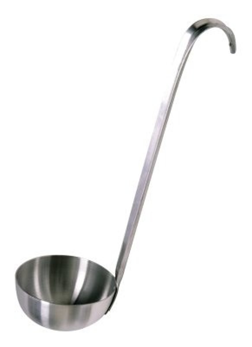 <p>a ladle</p>