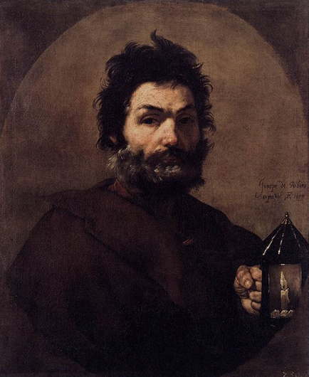 <p>Jusepe de Riberta, Διογένης, 1640 </p>