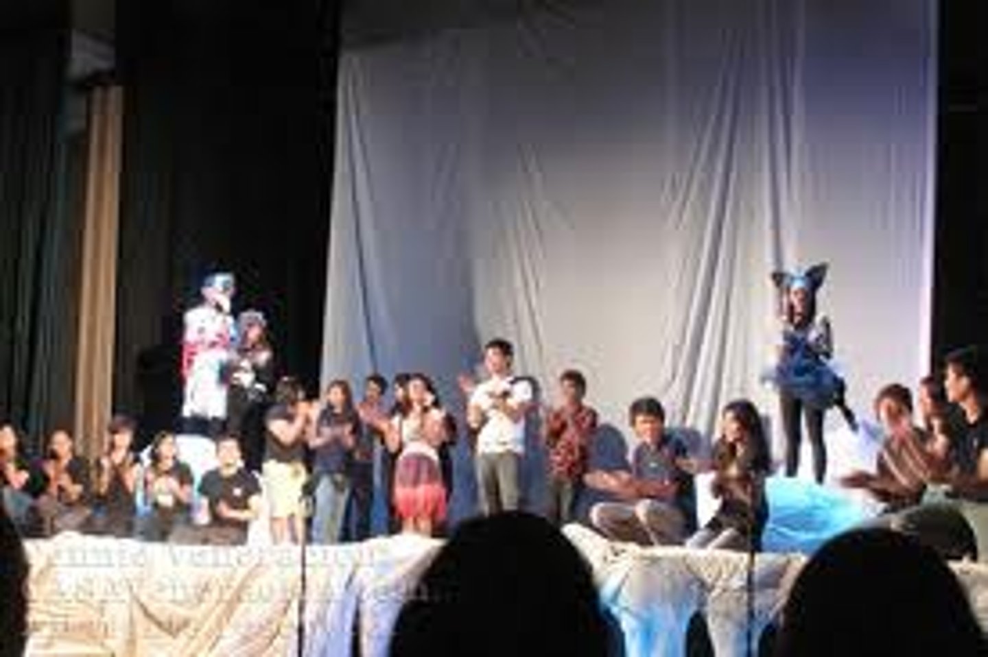 <p>to organise, the event</p>