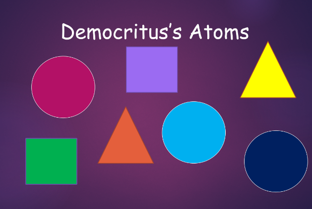 democritus's atoms