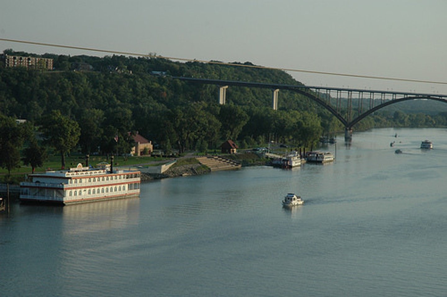 <p>Louisiana Purchase made America gain control of this. It provided means to get their goods to coastal markets.</p>