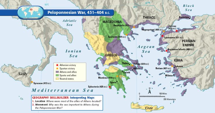 The Peloponnesian War, 431–404 BCE