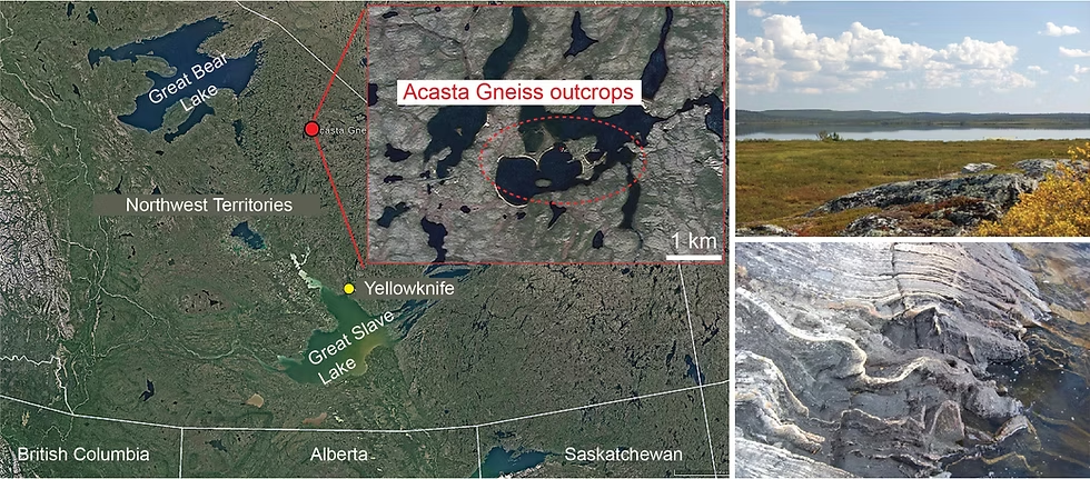 <p>Slave Craton, NWT (~300km north of YK)</p>