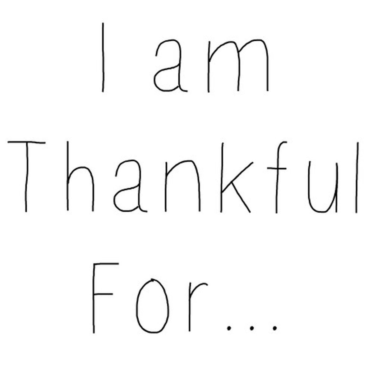 <p>I am grateful for</p>